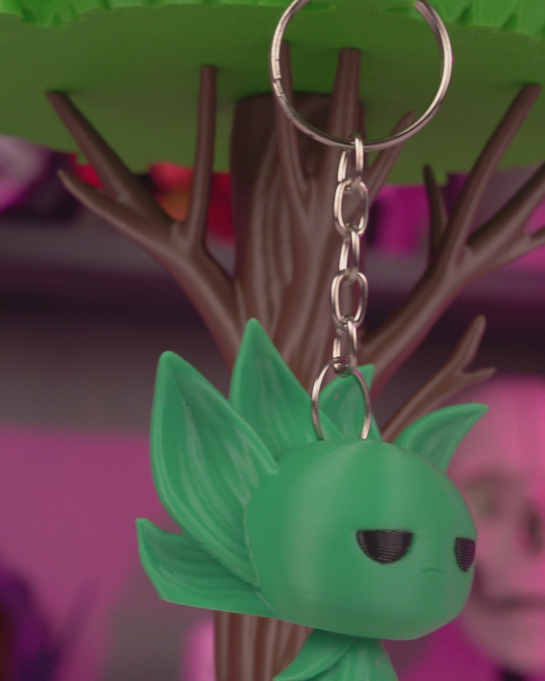 Leaf Spirit - Yaprak Ruhu Anahtarlık