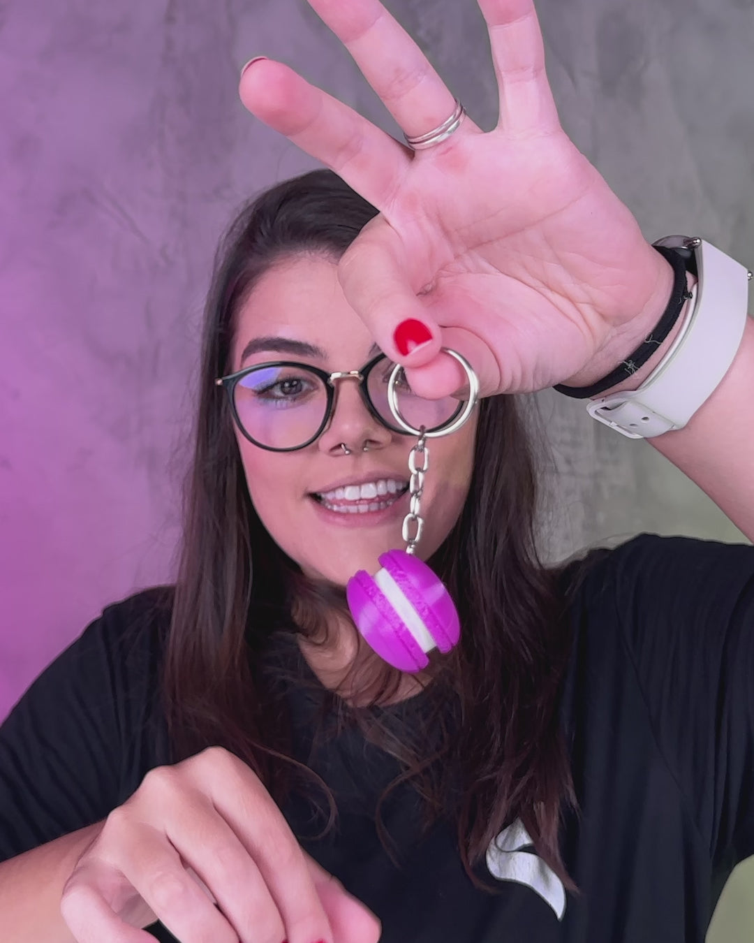 Macaron Clicker & Keychain - Makaron Clicker Anahtarlık